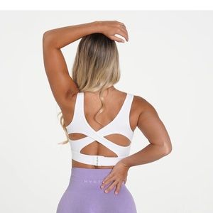 NVGTN White allure bra!